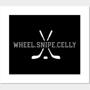 Letterkenny Irish and Shamrocks Hockey Fan - Wheel Snipe Celly Posters and Art